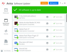 Avira Free Software Updater Screenshot